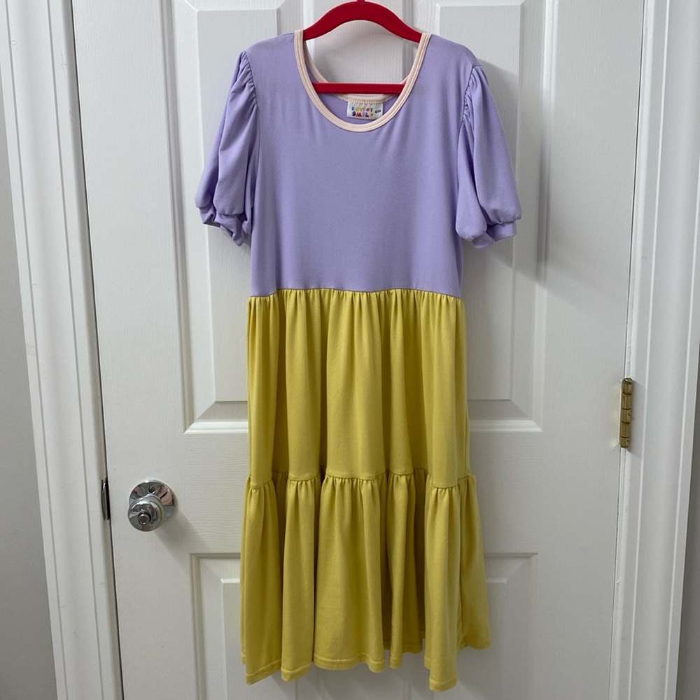DDS Purple Gold Tier Dress